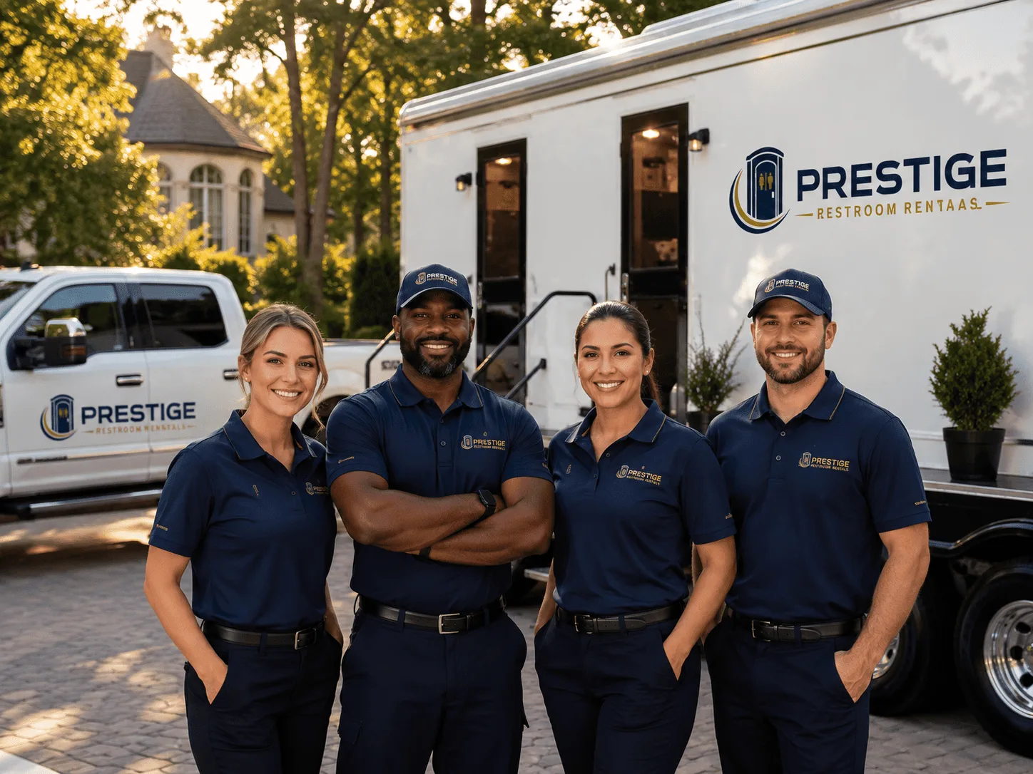 Trusted Luxury Portable Restrooms company in Mount Summit, IN
